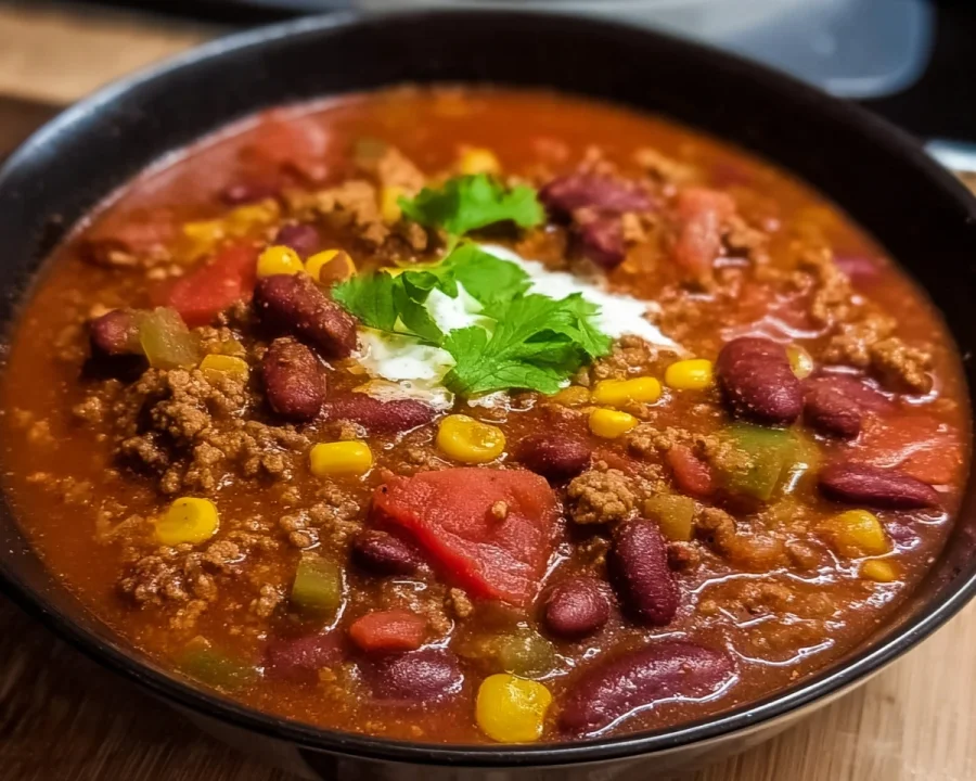 High Protein Turkey Chili Recipe
