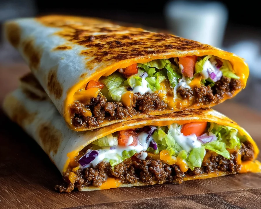Keto Crunchwraps: Low-Carb High-Protein Dinner