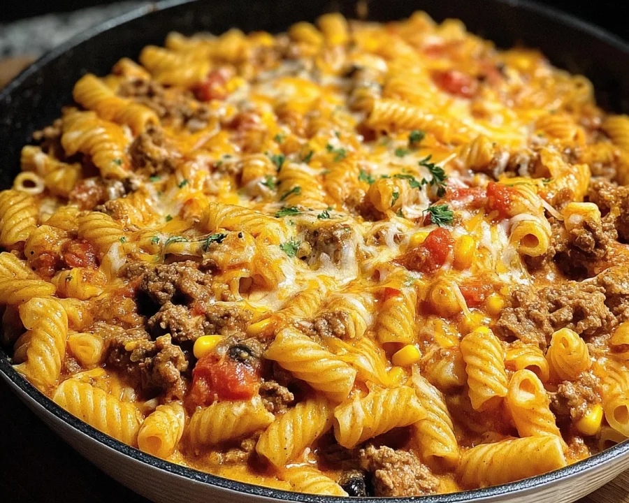 Rotel Pasta Fiesta: High-Protein Tex-Mex One-Pot