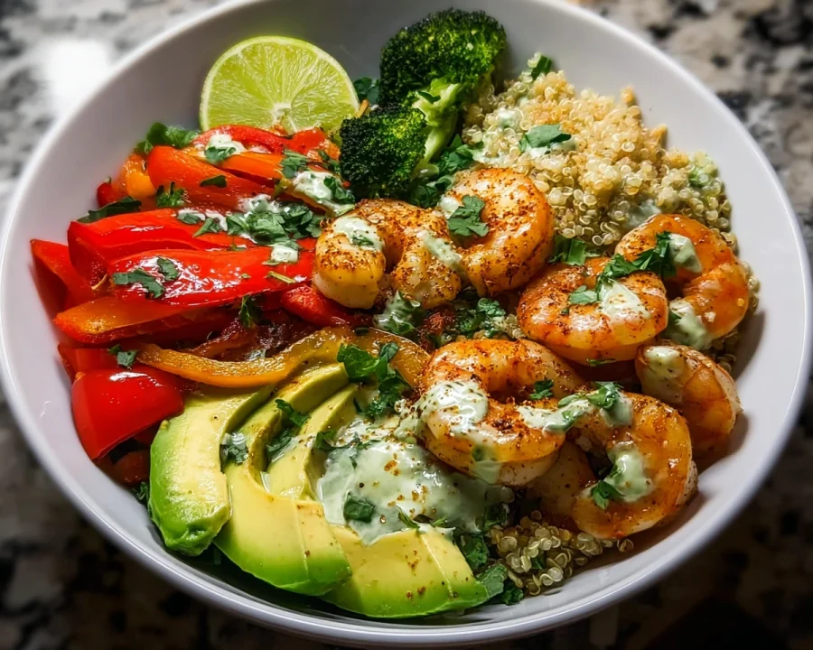 Shrimp Quinoa Bowl: High Protein Meal Prep