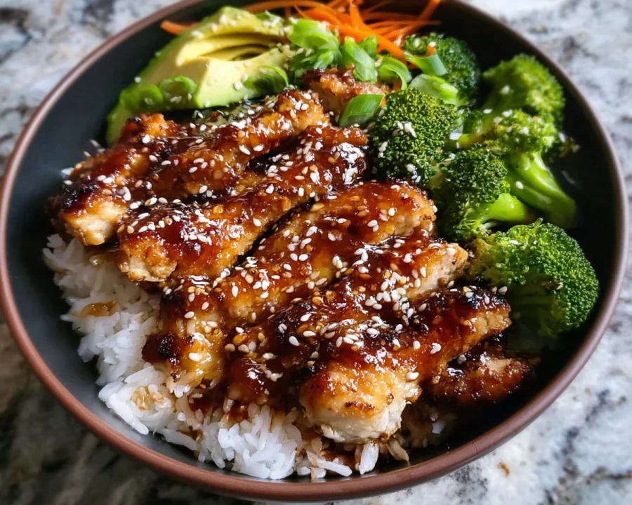 Sticky Chicken Bowls for Weeknight Dinner