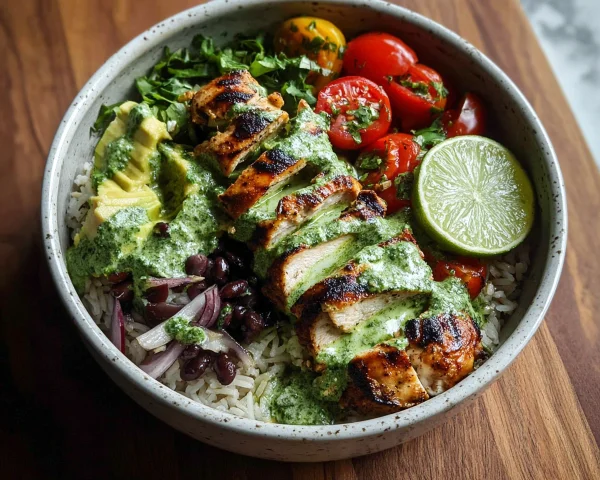 Chimichurri Grilled Chicken Bowl
