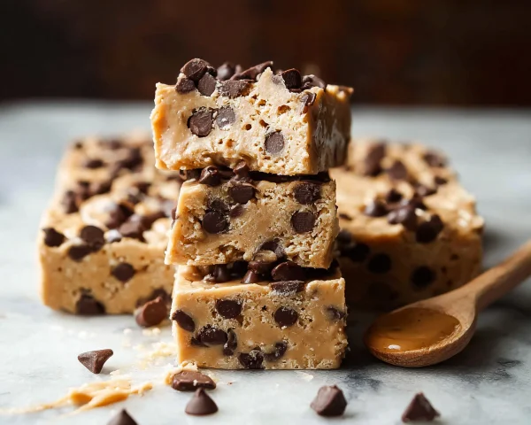 Cookie Dough Protein Bars: No-Bake Snack