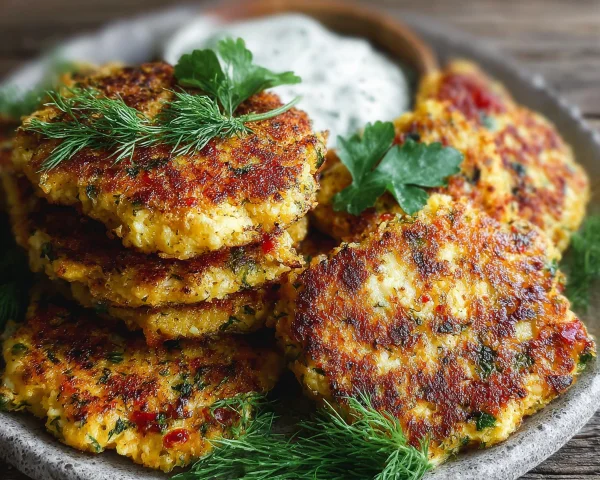 Cottage Cheese Patties | High Protein & Low Carb