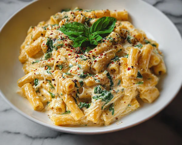 Creamy Cottage Cheese Pasta (High-Protein)