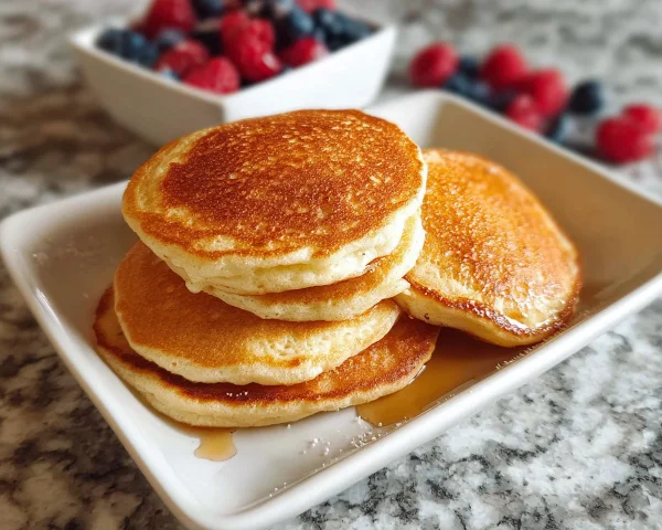Fluffy Protein Pancakes with 21g Protein