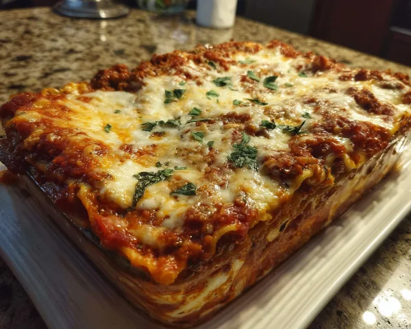 High Protein Cottage Cheese Lasagna