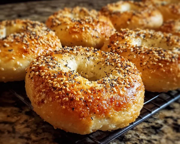 High-Protein Greek Yogurt Bagels