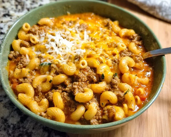 High Protein Hamburger Helper