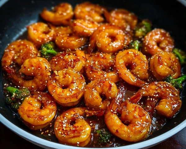 High Protein Honey Garlic Shrimp in 25 Minutes