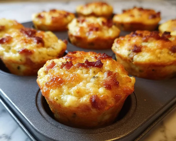High Protein Maple Turkey Ham Muffins