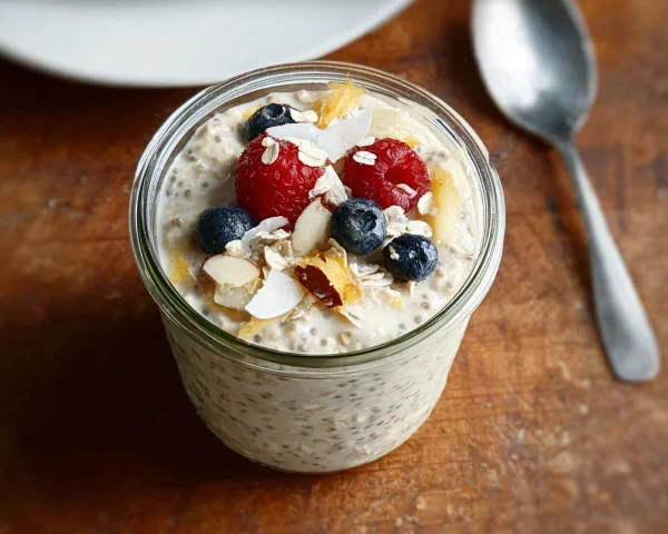 High-Protein Overnight Oats for Meal Prep