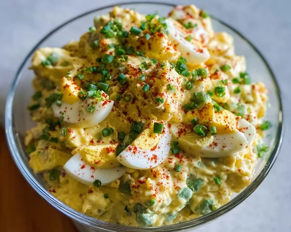 Keto Deviled Egg Salad | High Protein Meal Prep