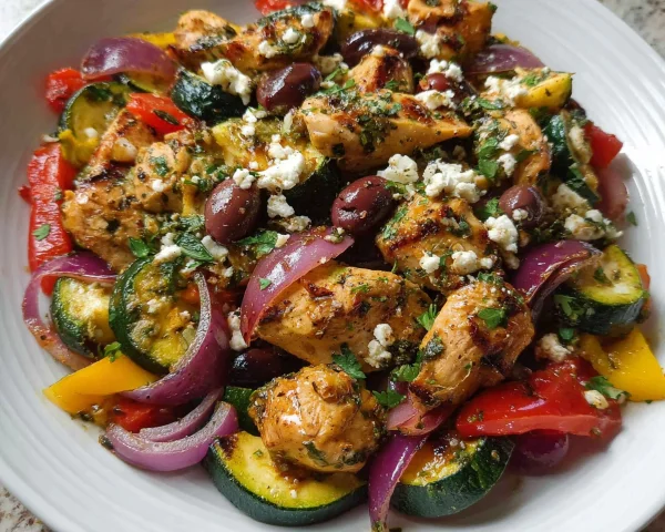 Mediterranean Chicken Stir-Fry