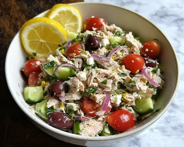 Mediterranean Tuna Salad Recipe