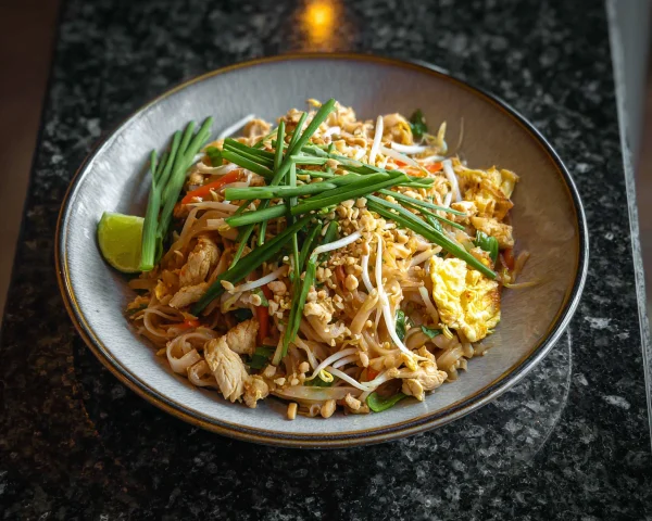 Quick Chicken Pad Thai: High-Protein Weeknight Dinner