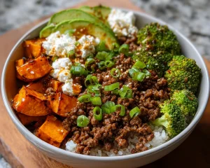 Hot Honey Beef Bowl