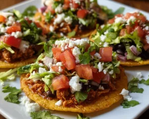 Low Calorie Tostadas